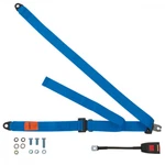 Front Static Seat Belt For Autounion Dkw 1000 Estate 1957-1965 Blue. Fixed Price $140.83.