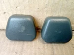 80-97 Dark Gray Seat Belt Loop Bolt Cover Cap Pair Ford F150 F250 F350 Bronco. Fixed Price $19.99.