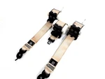 2012 Bmw 550I (F10) Rear Seatbelt Retractor SET-3 (oyster). Fixed Price $50.91.