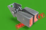 2007-2013 Bmw X5 E70 Rear 3RD Row Dual Seat Belt Buckle Receiver 7161655. Fixed Price $34.87.
