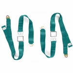 2X Adjustable Seat Belt Car Truck Lap Universal Point Safety Travel Aqua. Fixed Price $77.27.