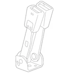 Gm Oem 14-19 Sierra 1500 Restraint Systems Rear Seat Belts-buckle 19300846. Fixed Price $207.39.