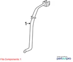 Dodge 2006-2010 Charger Rear Outer Seat Belt UX54BD1AI. Fixed Price $100.00.