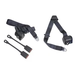 Seat Belt, Retractable Stock Style, 3 Point, Black Dunebuggy & Vw. Fixed Price $202.99.