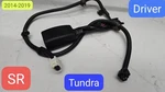 2014-2019 Toyota Tundra Sr Front Seat Belt Buckle Left Driver. Fixed Price $45.00.