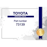 Genuine Toyota Seat Belt Anchor Cover - Multiple Part Numbers Set 73139. Fixed Price $45.98.