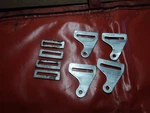 Corvette 1956/1957/1958/1959/1960/1961/1962 Seat Belt Mount Hardware. Fixed Price $79.95.