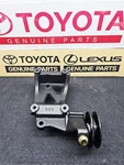 84-95 Toyota Pickup Truck 22RE A/c Compressor Mounting Bracket W/new Pulley. Fixed Price $220.00.