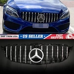 For Mercedes Benz C-class W205 Front Grille C300 C43 2019-2021 W/led Star. Fixed Price $93.99.
