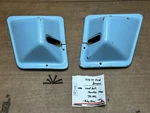 78-79 Ford Bronco Only -shoulder Seat Belt Retractor Trim Covers Pair Lh Rh. Fixed Price $239.99.