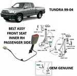 Tundra 00-04, Front Passenger Seat Belt Buckle Oak Color Oem Genuine. Fixed Price $71.91.
