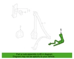 Honda 04816-S5A-A12ZA Front Left Seat Belt Receptacle 05-06 Civic New Genuine. Fixed Price $319.97.