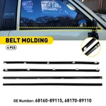 4PCS Window Weatherstrip Seal Belt Moulding For Toyota 4RUNNER 84-89 68160-89115. Fixed Price $66.49.