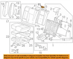 Gm Oem 15-22 Trax Seats Tracks Rear Components-seat Belt Bezel 95083336. Fixed Price $36.39.