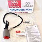 05-15 Tacoma Right (passenger) Front Seat Belt Receptacle Gray Genuine Oem Part. Fixed Price $44.99.
