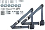 Retrobelt 1965-73 Ford Mustang Shoulder Seatbelt Kit Bucket Aviation Blue. Fixed Price $228.99.