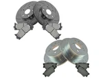 Trq 16TF76R Front And Rear Brake Pad Rotor Kit Fits 2012-2017 Toyota Camry. Fixed Price $262.98.