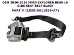 2020-2026 Ford Explorer Rear Left Side Seat Belt Black LB5B-S611B69-AF. Fixed Price $45.00.