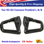 For 93-02 Gm Camaro Firebird Black Ebony Slotted Seat Belt Guide Loops New Pair. Fixed Price $13.50.