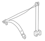Mercedes-benz Front Lh Seat Belt 211-860-01-86-9C94 For E320, E350 & More. Fixed Price $439.96.