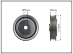 Caffaro 432-143 Deflection/guide Pulley, V-ribbed Belt For Honda, Rover, Subaru. Fixed Price $22.81.