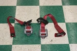 05-13 Corvette Coupe Red Pair Driver Lh Passenger Rh Seat Belt Restraint Oem Wty. Fixed Price $194.99.