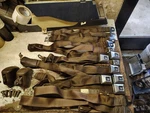 1968-71 Gm Chevy Buick Pontiac Oldsmobile Cadillac Deluxe Brown Seat Belts 4912. Fixed Price $595.00.