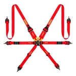 Momo Six-point Red Camlock Harness/seat Belt Bypass/clip-in Kit Universal. Fixed Price $475.00.