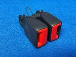 2017 - 2023 Audi Q7 3RD Row Left & Right Seat Belt Buckle Receiver Set Oem. Fixed Price $59.49.