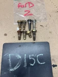 Ford F150 F100 Mustang Gt Fine Thread Torx Head Seat Belt Mount Bolts Lot Mixed. Fixed Price $39.99.