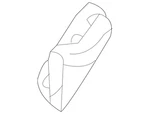 Genuine Mazda Seat Back Panel NH18-88-1J1. Fixed Price $5.00.