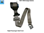 1987 1988 1989 1990 Dodge Dakota Right Front Retractor Oem. Fixed Price $99.00.