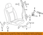 Gm Oem 06-16 Impala Limited Front Seat Belts-outer Buckle 19257745. Fixed Price $263.79.