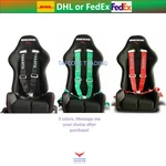 Takata Racing Seat Belt Harness 4 Point 3" Snap On Camlock Universal Dhl/fedex. Fixed Price $98.90.