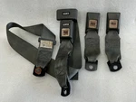 1984 1985 Honda Civic Sedan Rear Seat Lap Belt And Buckles Gray. Fixed Price $75.00.