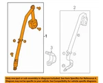 Gm Oem 15-17 Trax Restraint Systems Rear Seat Belts-outer 19369275. Fixed Price $187.97.