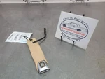 1978 Corvette Lh Drivers Side Seat Belt Buckle, Saddle Tan - Oem. Fixed Price $59.95.