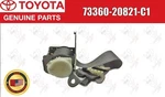 Toyota Oem Rear Left Side Seat Belt Black 73360-20821-C1 For Celica. Fixed Price $223.00.