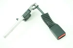 Mercedes W209 03-09 Rear Left Seat Belt Buckle Receiver 2098600369. Fixed Price $39.21.