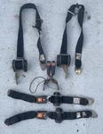 Vw Volkswagen Beetle Bug 111-857-705-N Set Front Seat Belts Retractable 1971-7. Fixed Price $175.00.