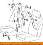 Gm Oem Front Seat Belt-assy Left 19181887. Fixed Price $244.26.
