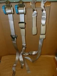 1992-1997 Cadillac Seville Sts Rear Seat Belts Buckle Tan/beige Full Set. Fixed Price $41.99.