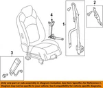 Gm Oem Front Seat Belt-buckle Tensioner Left 19329399. Fixed Price $119.68.