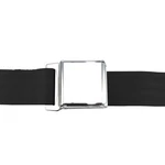 2PT Black Retractable Seat Belt Airplane Buckle - Each Saftboy STBSB2RABK Street. Fixed Price $97.95.