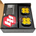 Baja Designs Squadron 2.0 Sport Led Pair Amber Driving/combo Lights & Wiring. Fixed Price $289.95.