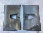1980-1986 Ford F-150 Regular Cab Seat Belt Retractor B-pillar Cover Faded Junk. Fixed Price $29.95.