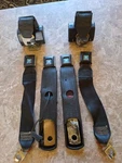 74-81 Firebird Camaro Seat Belt Retractor Receiver Gm Front Rear Buckle Set. Fixed Price $229.99.