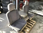 2003-2009 Dodge 1500-3500 Cloth Tan Power Front Bucket Seats W/center Jump. Fixed Price $1095.00.