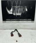 97-06 Jeep Tj Wrangler Rear Backseat Dual Female Belt Buckles W/ Bolt Oem. Fixed Price $146.64.
