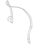 Genuine Ford Mercury 2004-2007 Monterey Seat Belt Assembly Left 4F2Z17611B09AAA. Fixed Price $212.39.